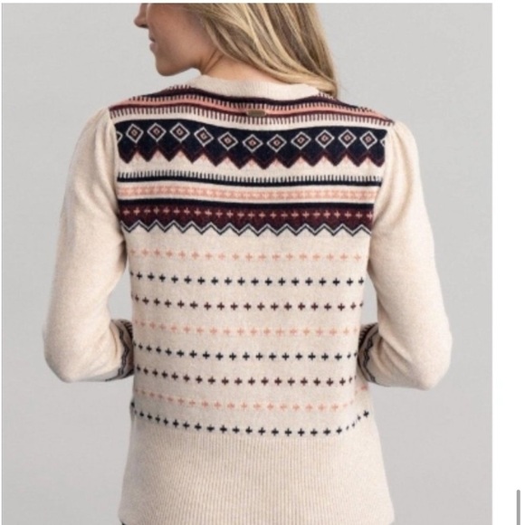 BARBOUR Birch Crew Neck Wool Blend Sweater NWT - Picture 15 of 15